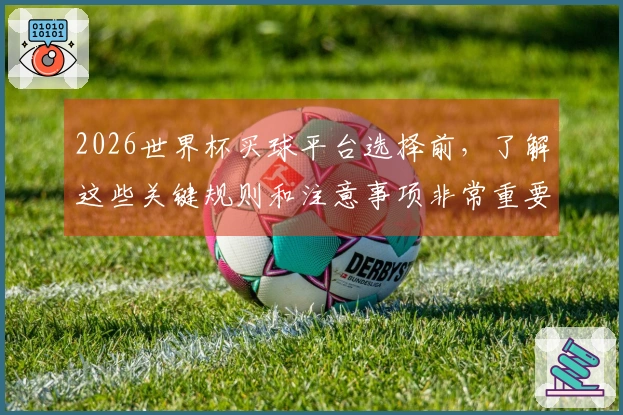 2026世界杯买球平台选择前，了解这些关键规则和注意事项非常重要