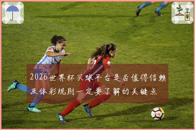 2026世界杯买球平台是否值得信赖及体彩规则一定要了解的关键点